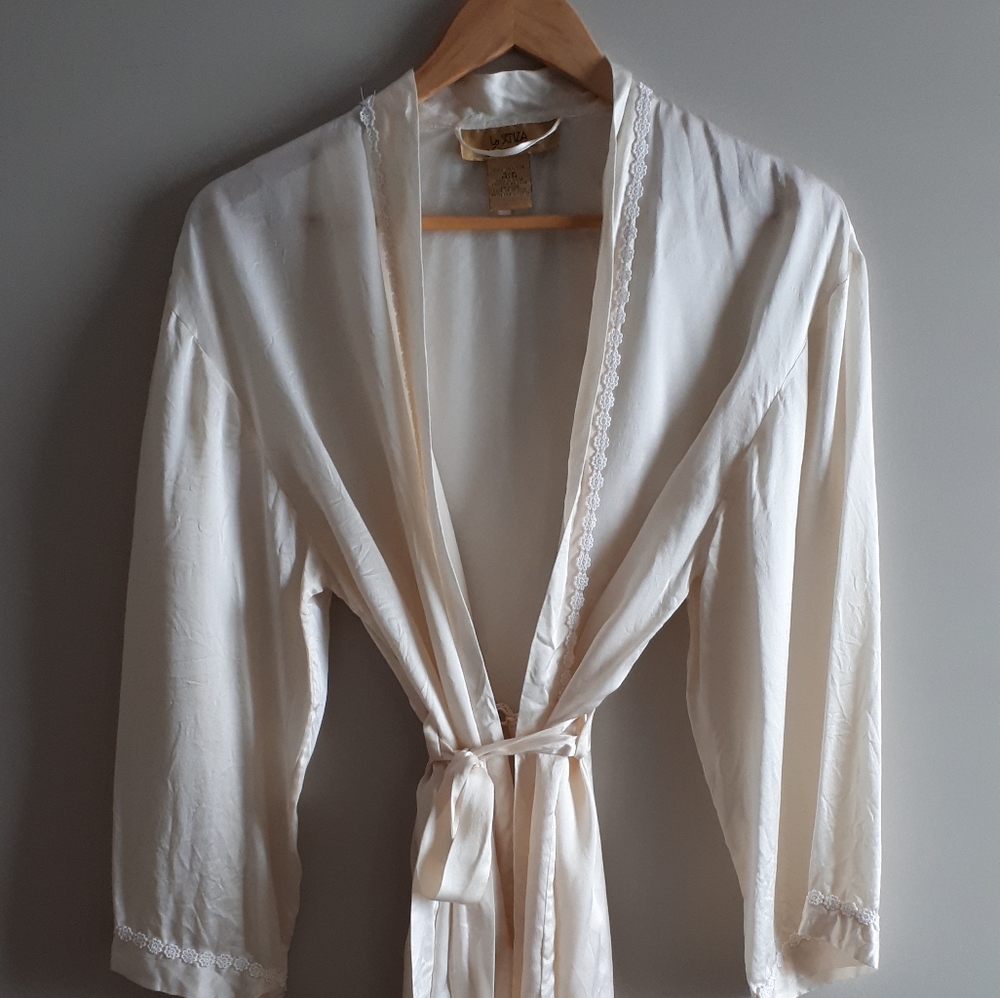 Vintage Silk Robe